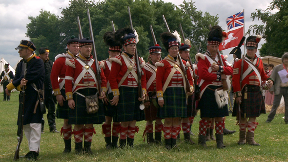 Régiment d’infanterie écossais © Ooh ! Collective 