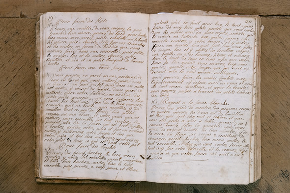 Manuscrit du XVIIIe siècle, Auteur Anonyme © Pierre Leclercq