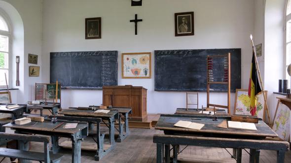 L'ancienne école du Musée de la vie rurale au Fourneau Saint-Michel © Ooh ! Collective