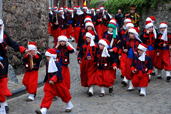 Les enfants du Second Régiment des Zouaves Français du Second Empire © MMESM