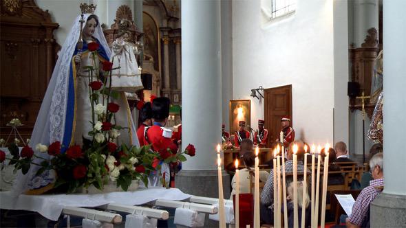 Sainte Vierge à l'église de Marbisoux © Ooh ! Collective