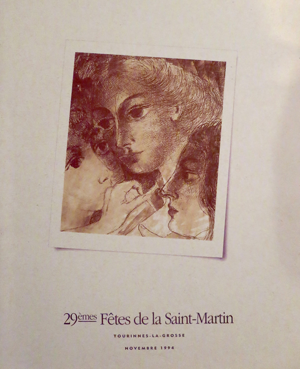 Affiche des fêtes de la Saint-Martin, 1994 © Les Amis de Tourinnes 